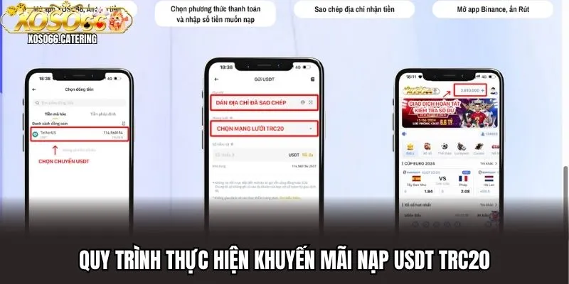 Khuyến Mãi Nạp USDT TRC20 Nhận Thưởng Lên Đến 2% Tổng Đơn - XOVIN