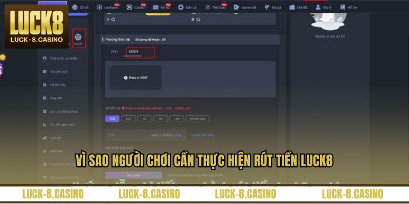 Rút Tiền LUCK8 - Quy Trình Thực Hiện Giao Dịch An Toàn - XOVIN Rút Tiền LUCK8 - Quy Trình Thực Hiện Giao Dịch An Toàn - XOVIN