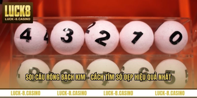 Soi Cầu Rồng Bạch Kim - Cách Tìm Số Đẹp Hiệu Quả Nhất - XOVIN